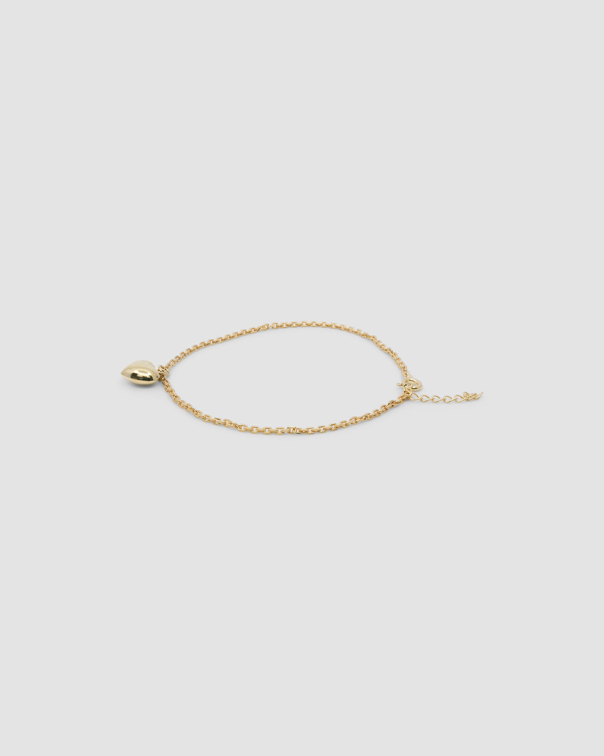 HEART ANKLET | GOLD - The Pared Store