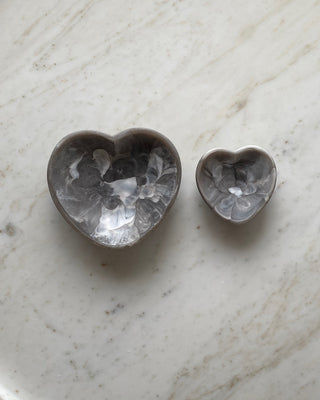 grey heart bowls