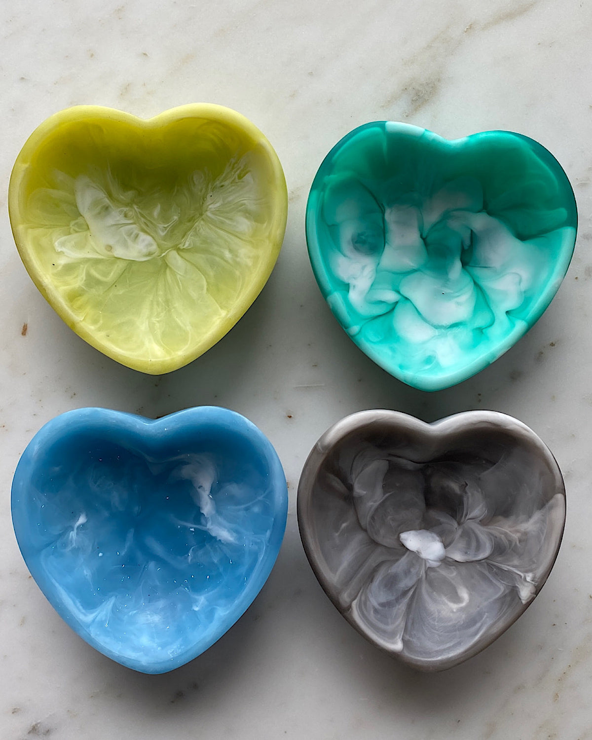 HEART JEWELLERY DISH | GREEN - The Pared Store