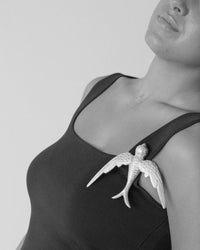 SWALLOW BROOCH - The Pared Store