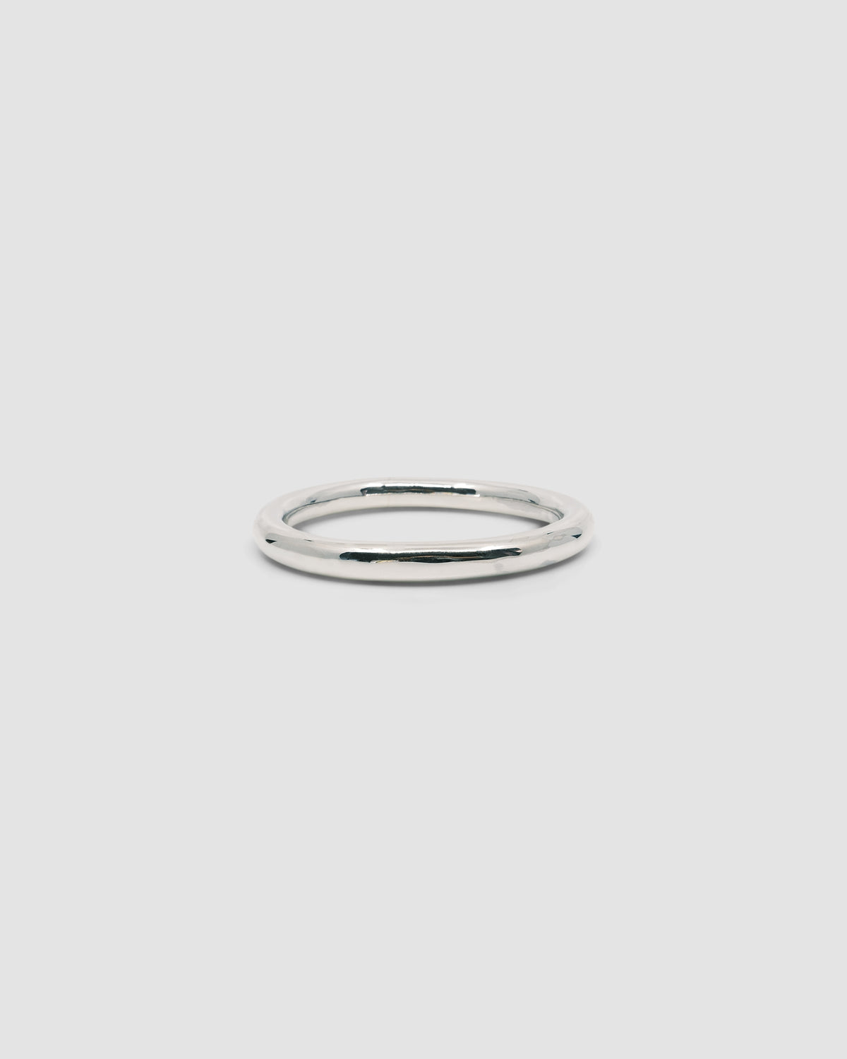 round tube like silver bangle