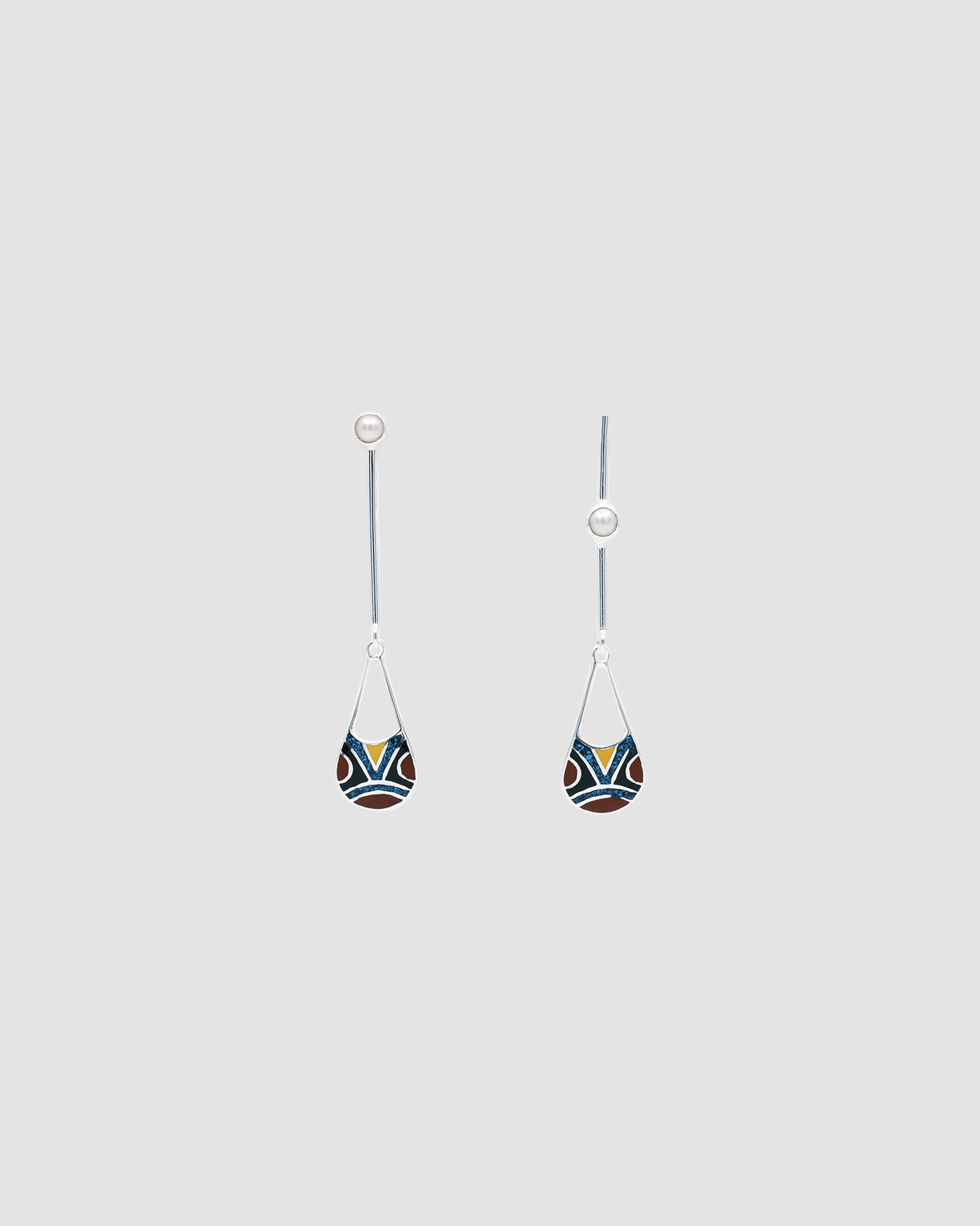 UNEVEN MEXICAN CHARM EARRINGS | B - The Pared Store