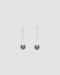 UNEVEN MEXICAN CHARM EARRINGS | B - The Pared Store