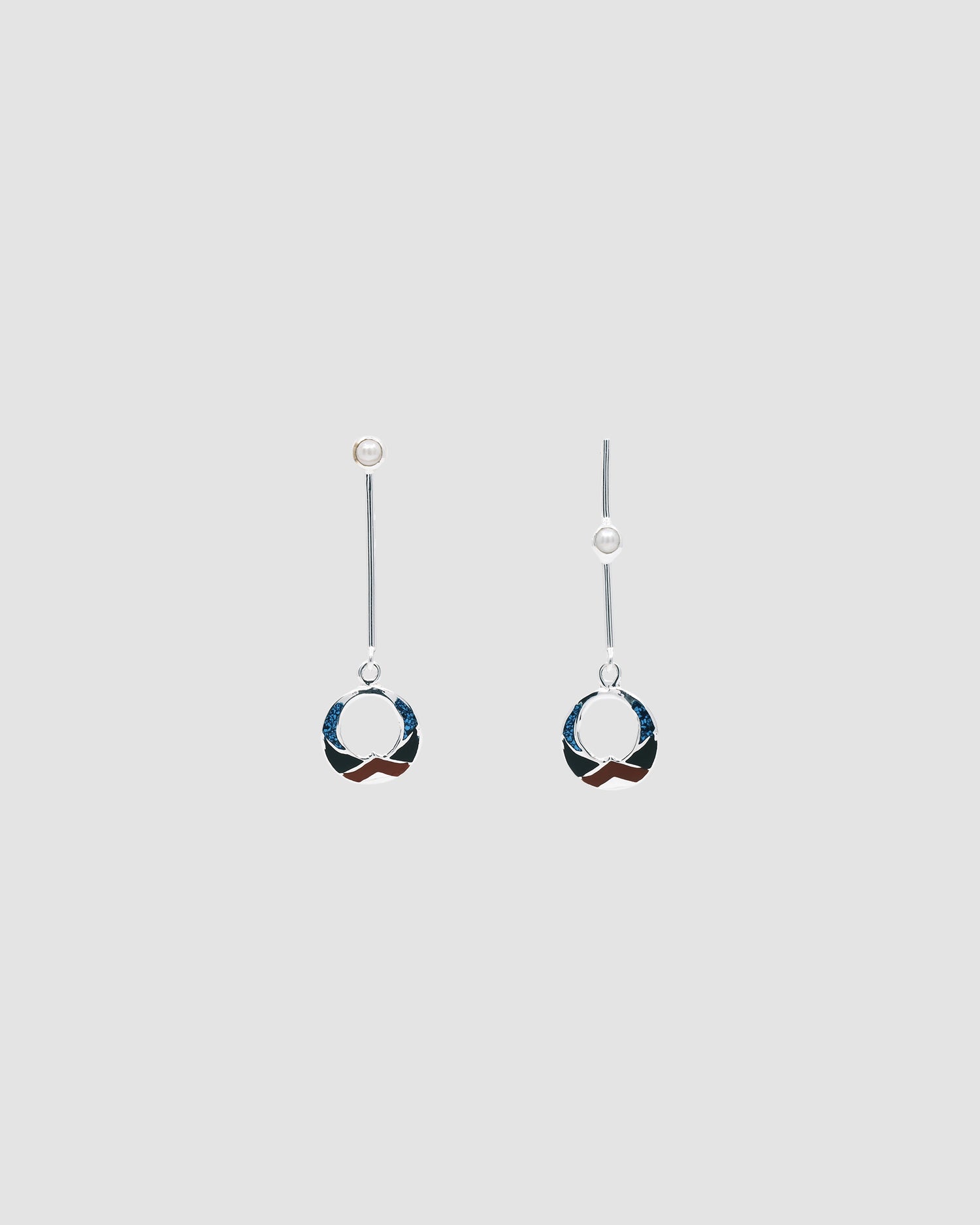 UNEVEN MEXICAN CHARM EARRINGS | C - The Pared Store